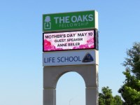 The Oaks Ourdoor LED Signage